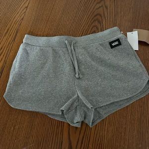 Vans gray sweat shorts